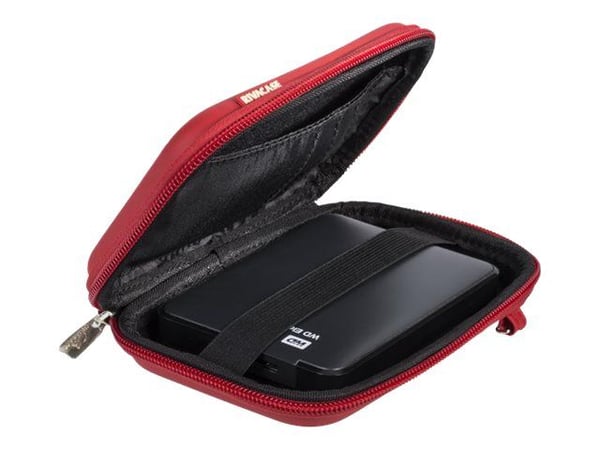 Riva Case Davos 9101 - Eske for bærbar HDD - støpt EVA - rød