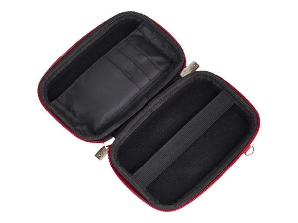 Riva Case Davos 9101 - Eske for bærbar HDD - støpt EVA - rød