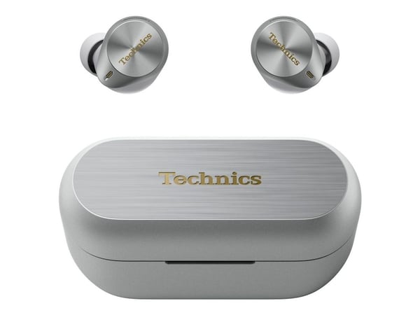 Technics AZ80, True Wireless Stereo (TWS), 20 - 40000 Hz, Puhelut/Musiikki, 7 g, Kuulokkeet, Hopea