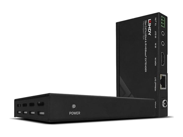 LINDY C6 HDMI 2.0 Extender - Video/lyd/infrarød-utvider - HDBaseT - opp til 70 m