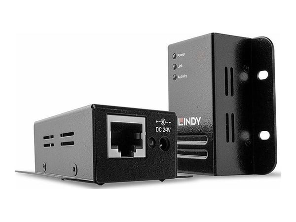 LINDY USB 2.0 Cat.5 Extender With Power Over - USB-utvider - USB 2.0 - over CAT 5 - opp til 50 m