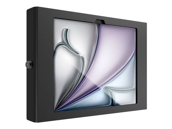 Compulocks iPad Air M2 & M3 11", Apex Secured Enclosure Wall Mount - Black - Innhegning - for nettbrett - glassmontering, plass - låsbar - høyverdi...