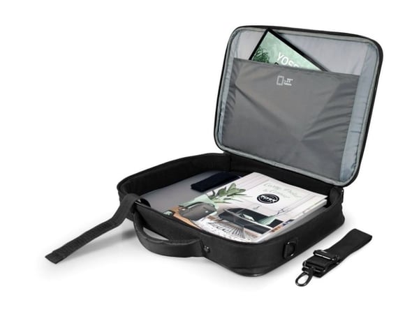 PORT COURCHEVEL Clamshell - Notebookbæreveske - 17.3" - svart