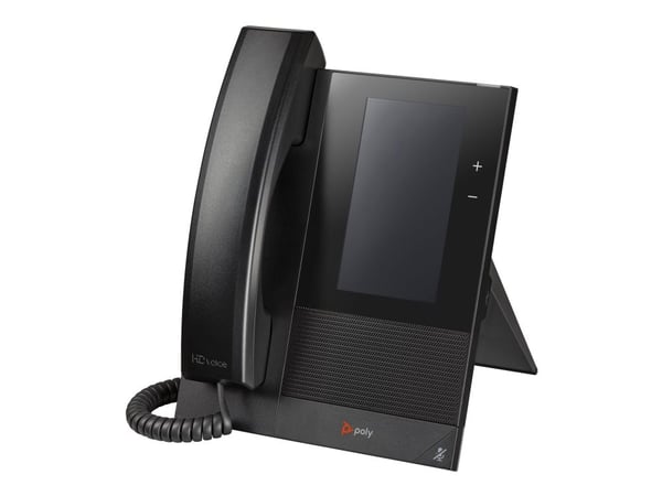 HP Poly CCX 400 - For Microsoft Teams - VoIP-telefon med anrops-ID/samtale venter - SIP, SDP - 24 linjer - svart