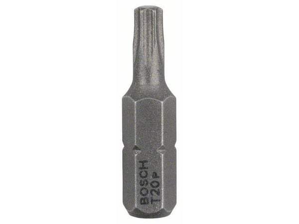 Bosch Extra Hard - Skruvmejselhuvud - för rostfritt stål, mjuka träslag - 3 delar - 1/4" - torx - T20 - hexagonalt - längd: 25 mm