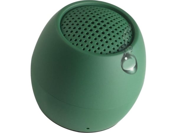 Boompods Zero Speaker, 3 cm, 3 W, Trådløs, Bærbar monohøyttaler, Grønn, Sfærisk