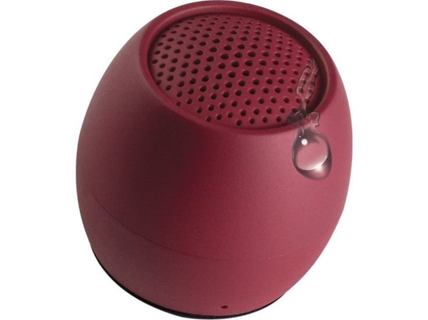 Boompods Zero Speaker, 3 cm, 3 W, Trådløs, Bærbar monohøyttaler, Burgunder, Sfærisk