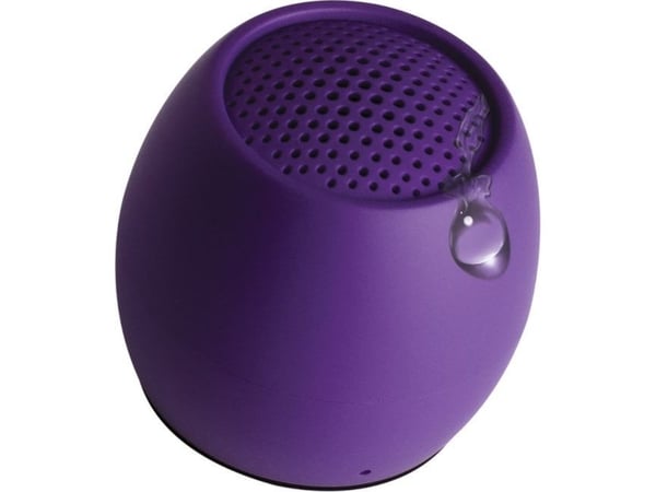 Boompods Zero Speaker, 3 cm, 3 W, Trådløs, Bærbar monohøyttaler, Lilla, Sfærisk