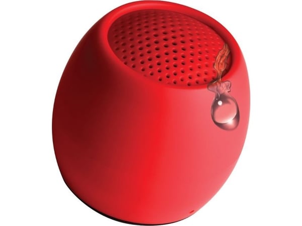 Boompods Zero - Høyttaler - for bærbar bruk - trådløs - Bluetooth - rød