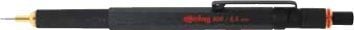 Rotring 1904447, Sort, Metall, HB, 0,5 mm