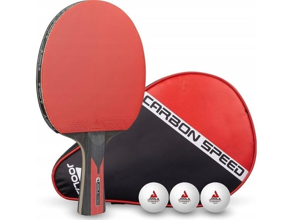 Joola racketsett til bordtennis med etui baller JOOLA Carbon Speed