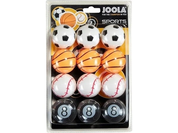 Joola baller til bordtennis JOOLA BALLSET 12 stk Joola baller til bordtennis JOOLA BALLSET 12 stk