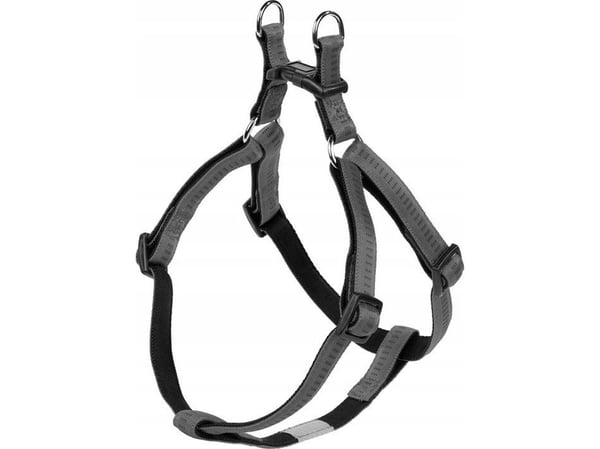 Nobby Soft Grip, Hund, Seletøy som ikke drar, L-XL, Grå, Sort, Nylon, Monokromatisk
