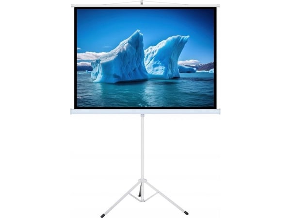 ART TA-100 - Projeksjonsskjerm med tripod - 100" (254 cm) - 4:3 - Matte White