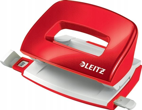 Perforaattori Leitz Mini 2hul/10arkWOW punainen