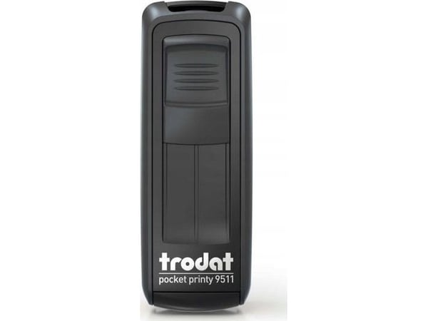 Trodat stämpel Trodat Pocket Printy 9511 svart Trodat stämpel Trodat Pocket Printy 9511 svart