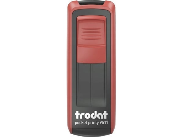 Trodat Pocket Printy 9511 röd Trodat Pocket Printy 9511 röd
