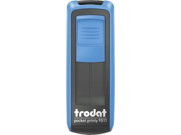 Trodat Stempel Trodat Pocket Printy 9511 blå