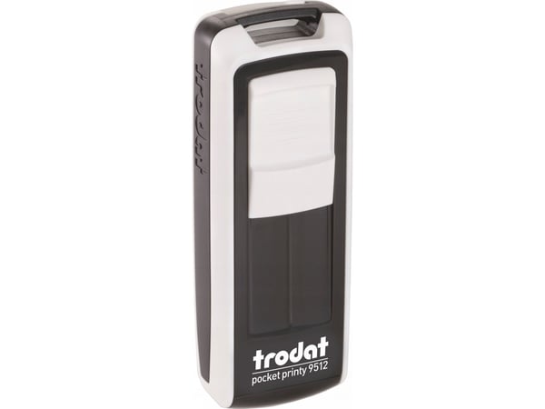 Trodat stämpel Trodat Pocket Printy 9512 vit