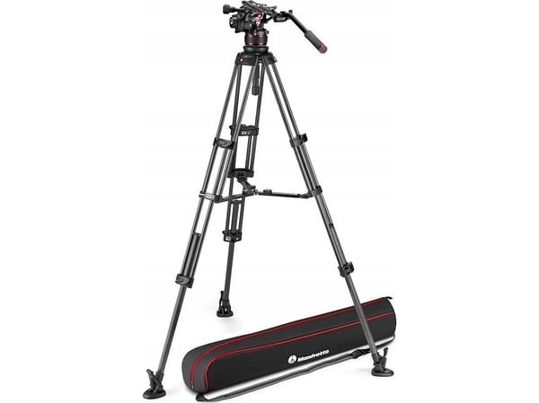 Manfrotto Twin Carbon Head med 612 Head - Løsemiddel