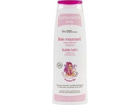 ALPHANOVA Kids bade-/badeskum jordbær 250 ml