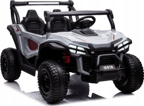 Lean Cars Akkukäyttöinen ajoneuvo S618 Harmaa 4x4