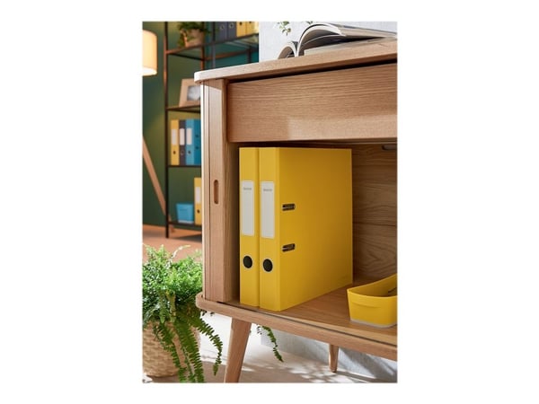 Leitz 180° Cosy - Hevarmbuefil - bokryggbredde: 52 mm - for A4 (210 x 297 mm) - kapasitet: 350 ark - varm gulfarge