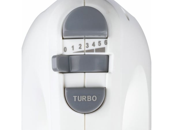 Emerio HM-124178, Håndmikser, Hvit, Vispe, Elte, Miksing, 1,43 m, Knapper, Jekk, Rustfritt stål