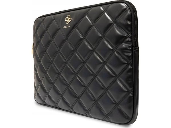 Guess Sleeve-fodral GUCS14ZPSQSSGK 14" svart/quiltat 4G