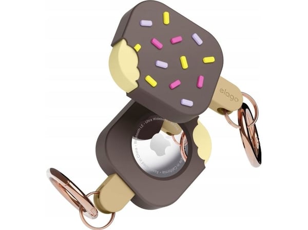 Elago AirTag Ice Cream Case etui til AirTag hvit