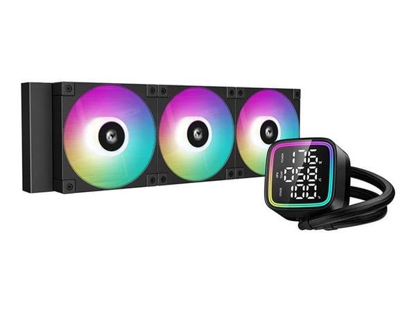 DeepCool LD360, All-in-one-nesteenjäähdytin, 12 cm, musta