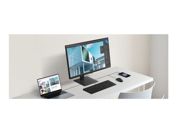 Samsung ViewFinity S8 S32D800UAU - S80UD Series - LED-skjerm - USB - 32" - 3840 x 2160 UHD @ 60 Hz - VA - 350 cd/m² - 3000:1 - HDR10 - 5 ms - HDMI,...