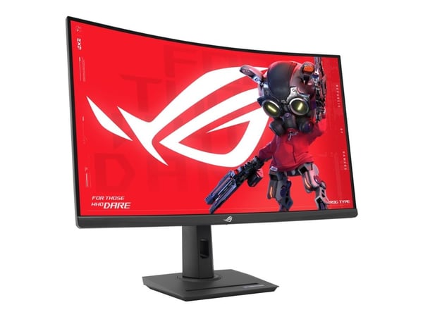 ASUS ROG Strix XG32WCMS - LED-skjerm - gaming - kurvet - 32" (31.5" synlig) - 2560 x 1440 QHD @ 280 Hz - Rapid VA - 400 cd/m² - 4000:1 - DisplayHDR...