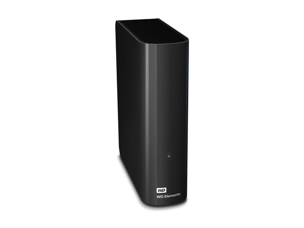 WD Elements Desktop WDBWLG0240HBK - Harddisk - 24 TB - ekstern (stasjonær) - USB 3.2 Gen 1 - svart