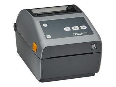 Zebra ZD621d - Etikettskriver - direktetermisk - Rull (10,8 cm) - 203 dpi - inntil 203 mm/sek - USB 2.0, LAN, seriell, USB-vert - grå