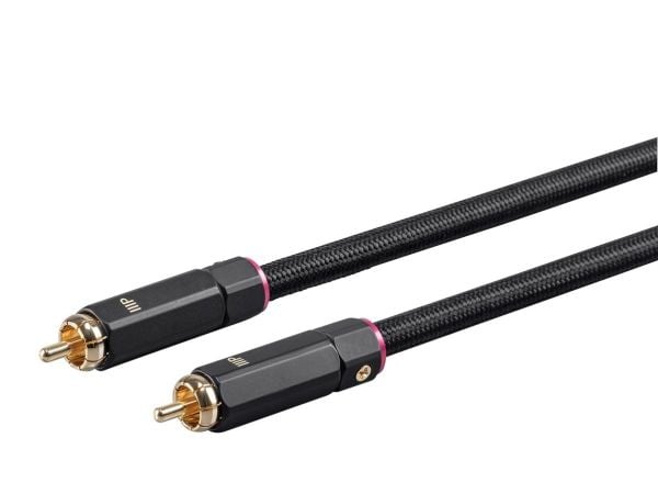 Monoprice 21679, RCA, urosliitin, RCA, urosliitin, 1,82 m, musta