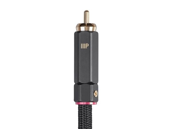 Monoprice 21679, RCA, urosliitin, RCA, urosliitin, 1,82 m, musta