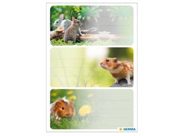 HERMA Rodents, 9 styck, Multifärg