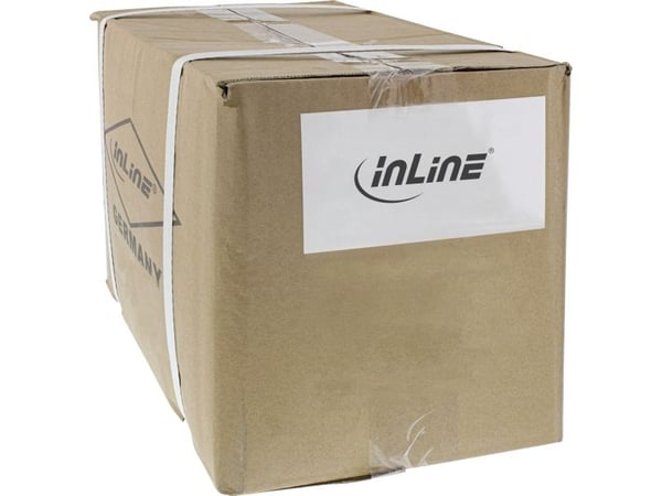 InLine 40 Bulk Pack Virtajohdon jatkojohto Lämpöpistoke Suora C15 - kaapeliin - 1,8 m - IEC (B-16811B)
