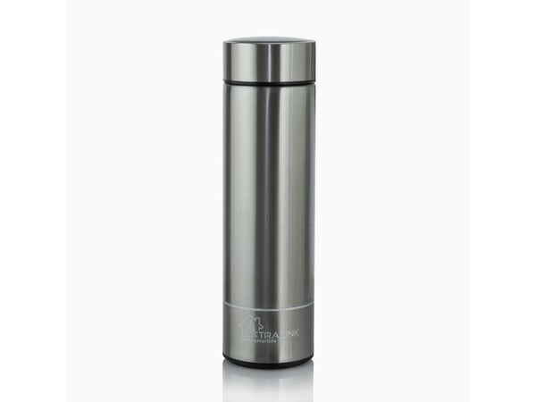 Extralink MUG-SMART500 SILVER, Sølv, Rustfritt stål, Rustfritt stål, Plast, Kaffe, Juice/ Saft, Te, 12 timer