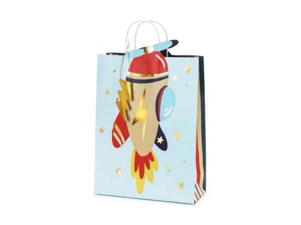PartyDeco TNP29, Gavepapirbag, Flerfarget, Bilde, Temafest, Hvit, 100 mm