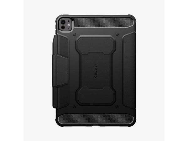 Spigen Rugged Armor Pro-fodral till iPad Pro 11” (M4, 2024) (svart)