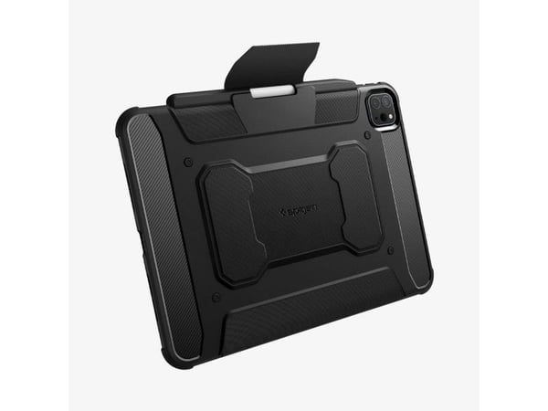 Spigen Rugged Armor Pro-fodral till iPad Pro 11” (M4, 2024) (svart)