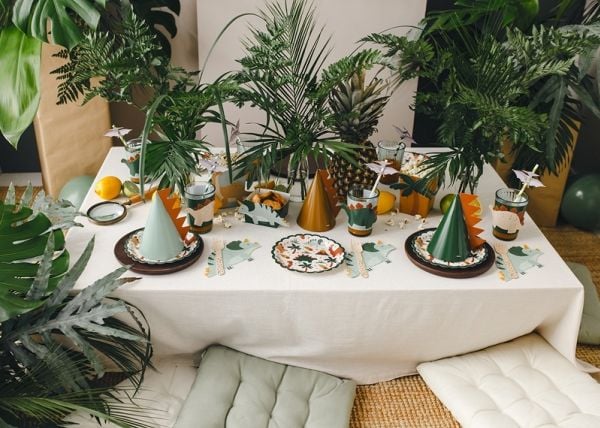 PartyDeco CPP30, smart kjolehatt, voksen og barn, alle kjønn, innendørs/utendørs, papir, flerfarget