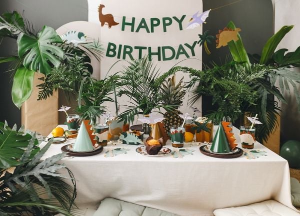 PartyDeco CPP30, smart kjolehatt, voksen og barn, alle kjønn, innendørs/utendørs, papir, flerfarget