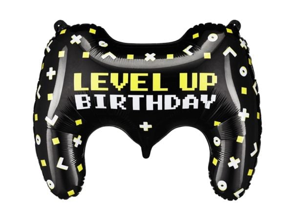 PartyDeco FB225, lekeballong, folie, flerfarget, bilde, figur, 750 mm