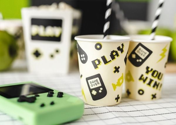 PartyDeco KPP76-EU1, 220 ml, Paperi, Monivärinen, 75 mm, 115 mm, 6 kpl