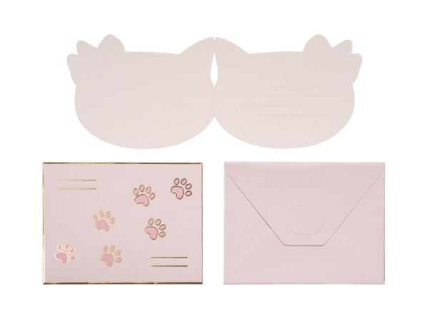 PartyDeco ZPP6, Barnefest, Sort, Gull, Rosa, 6 stykker, 130 mm, 100 mm, 140 mm