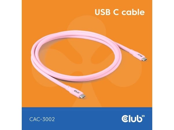 CLUB3D CAC-3002, 2 m, USB C, USB4 Gen 3x2