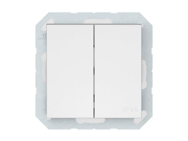 SWITCH 2GANG WMAT IP44 P510-020-04 QR